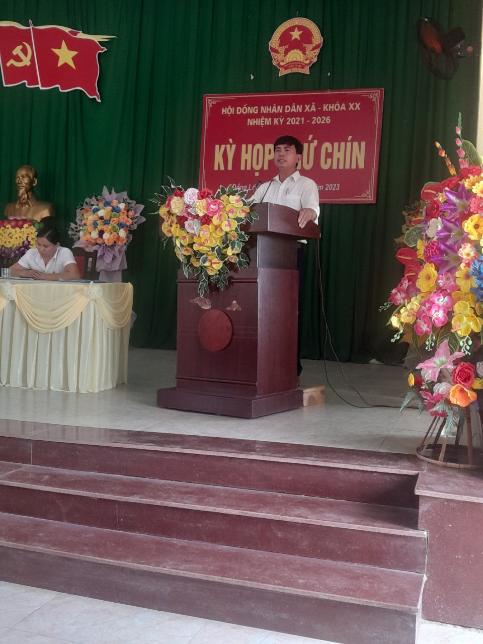 HĐND xã Đồng Lộc, khóa XX  tổ chức kỳ họp thứ chín